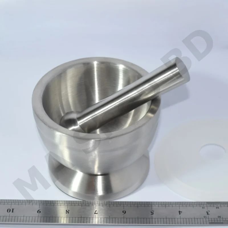 স্টেইনলেস স্টিল হামান দিস্তা (304 গ্রেড, 1kg+) ছবি 2